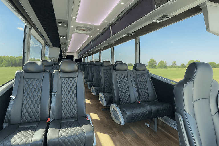 coach bus in San Leandro