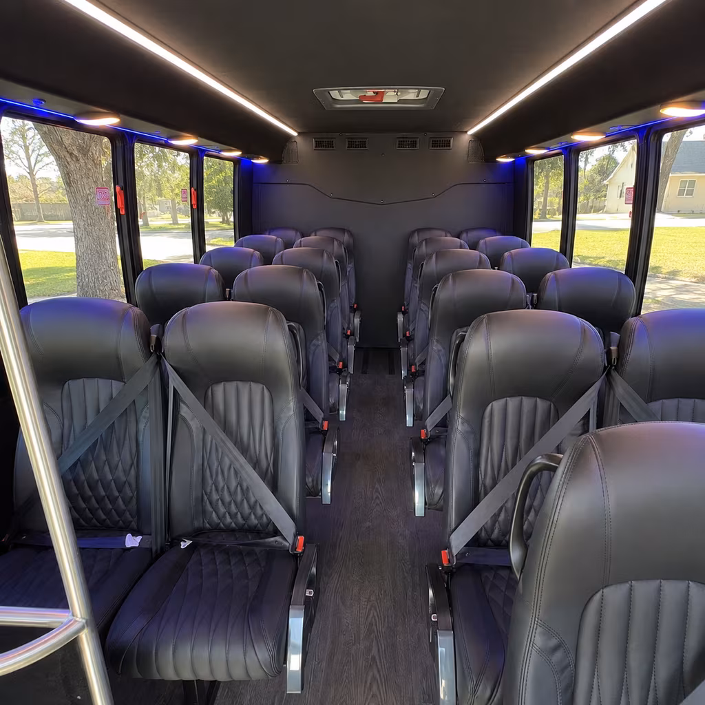 minibuses for convention breakout sessions and off site venue transfers