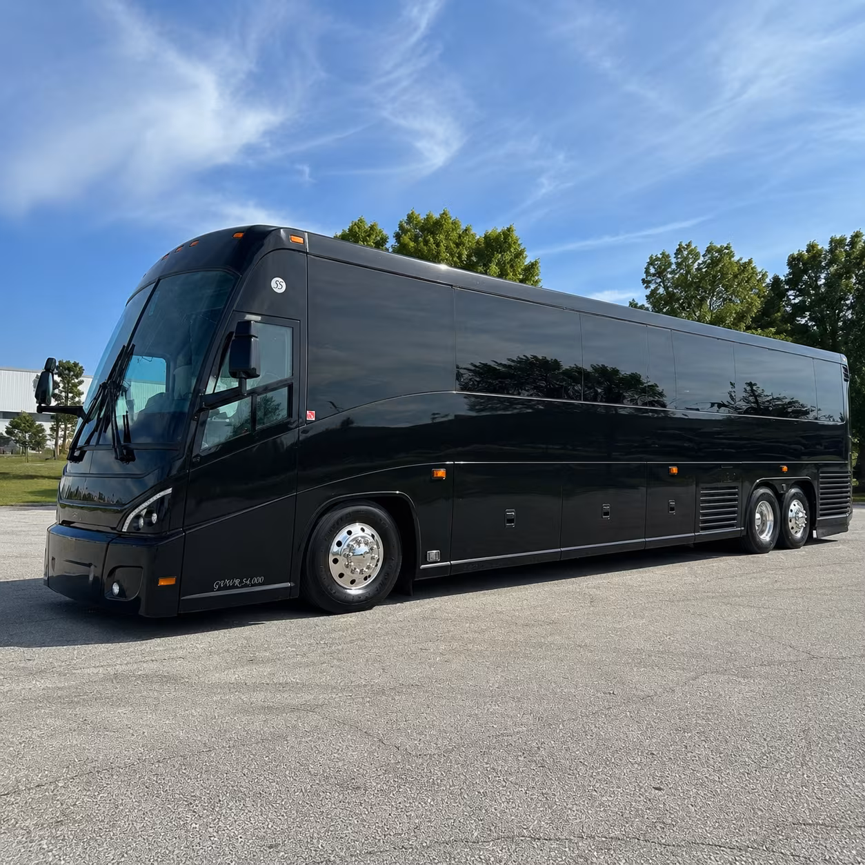 san leandro 47 passenger charter bus