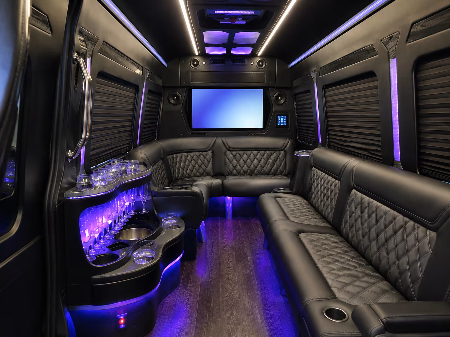 san leandro concert transportation onboard seating