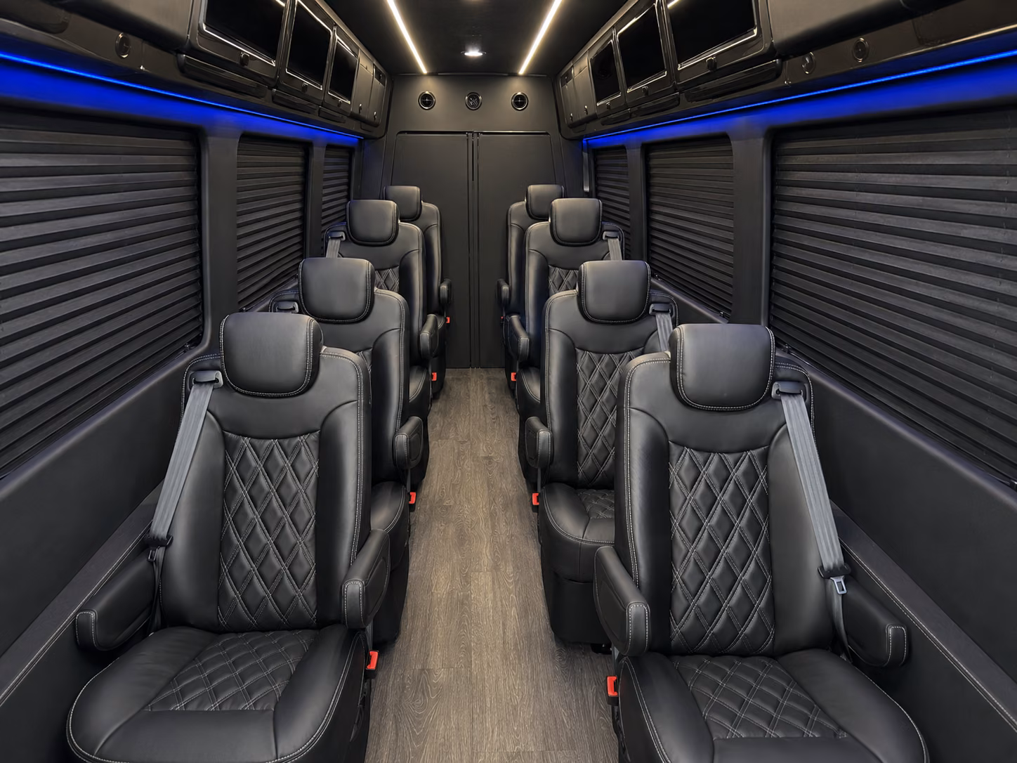 san leandro convention transportation onboard seating