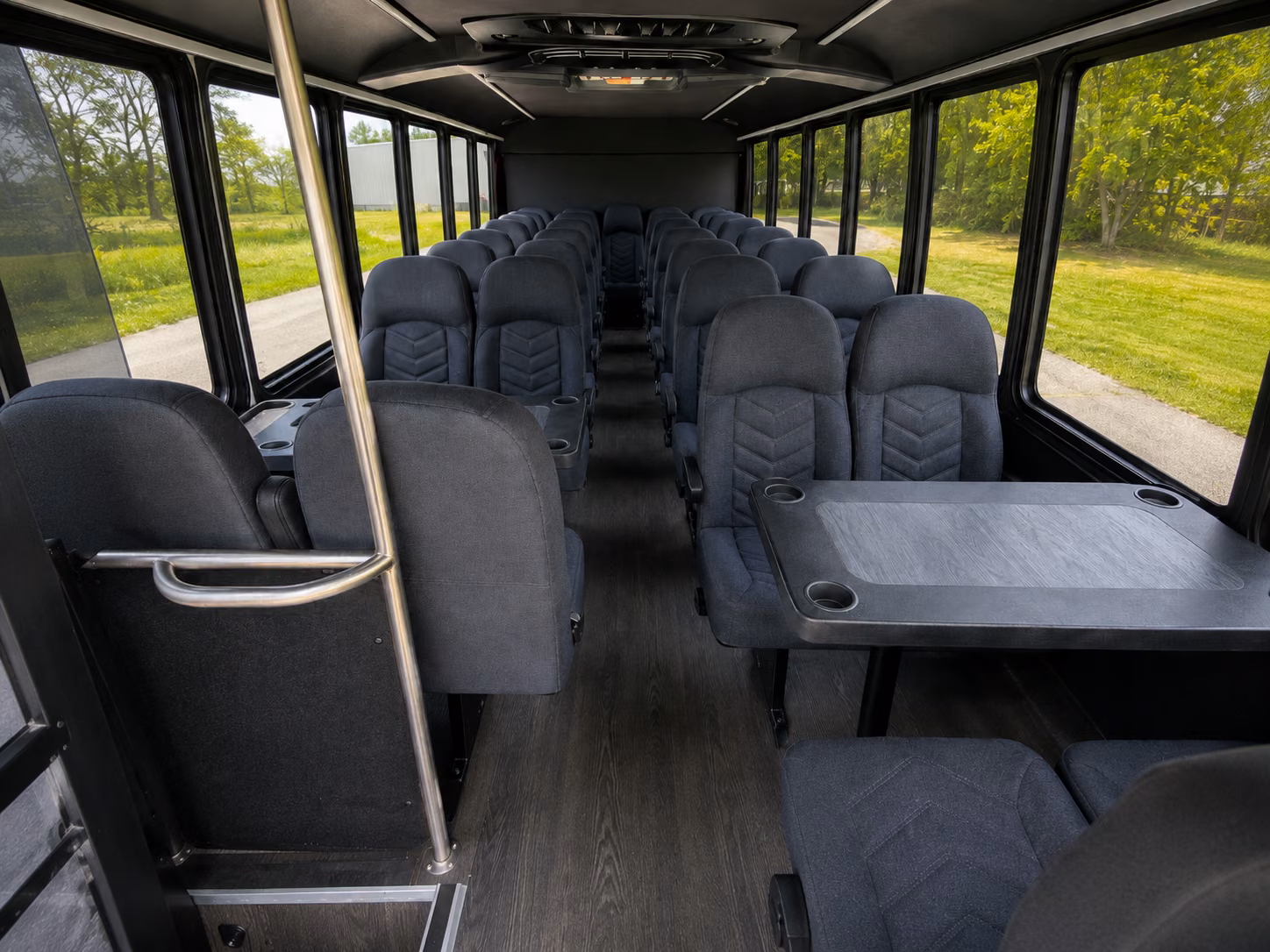 san leandro corporate transportation onboard seating