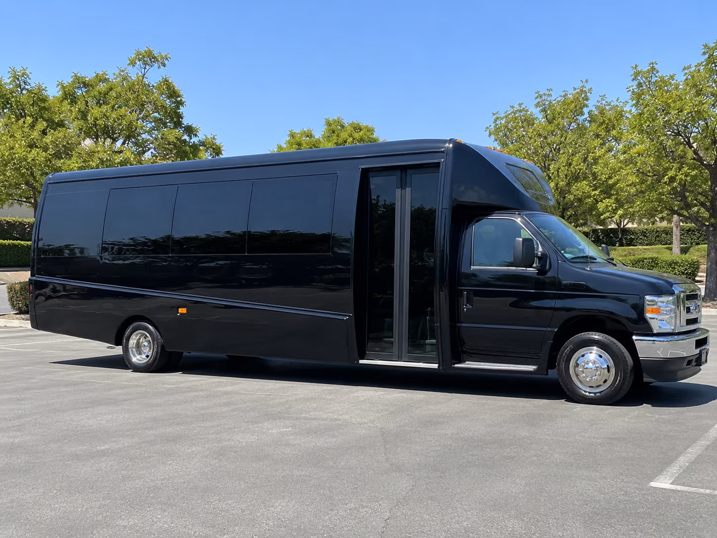 san leandro event transportation onboard seating