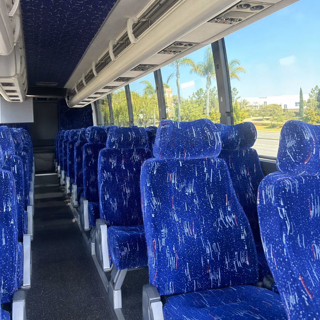 san leandro prom transportation onboard seating