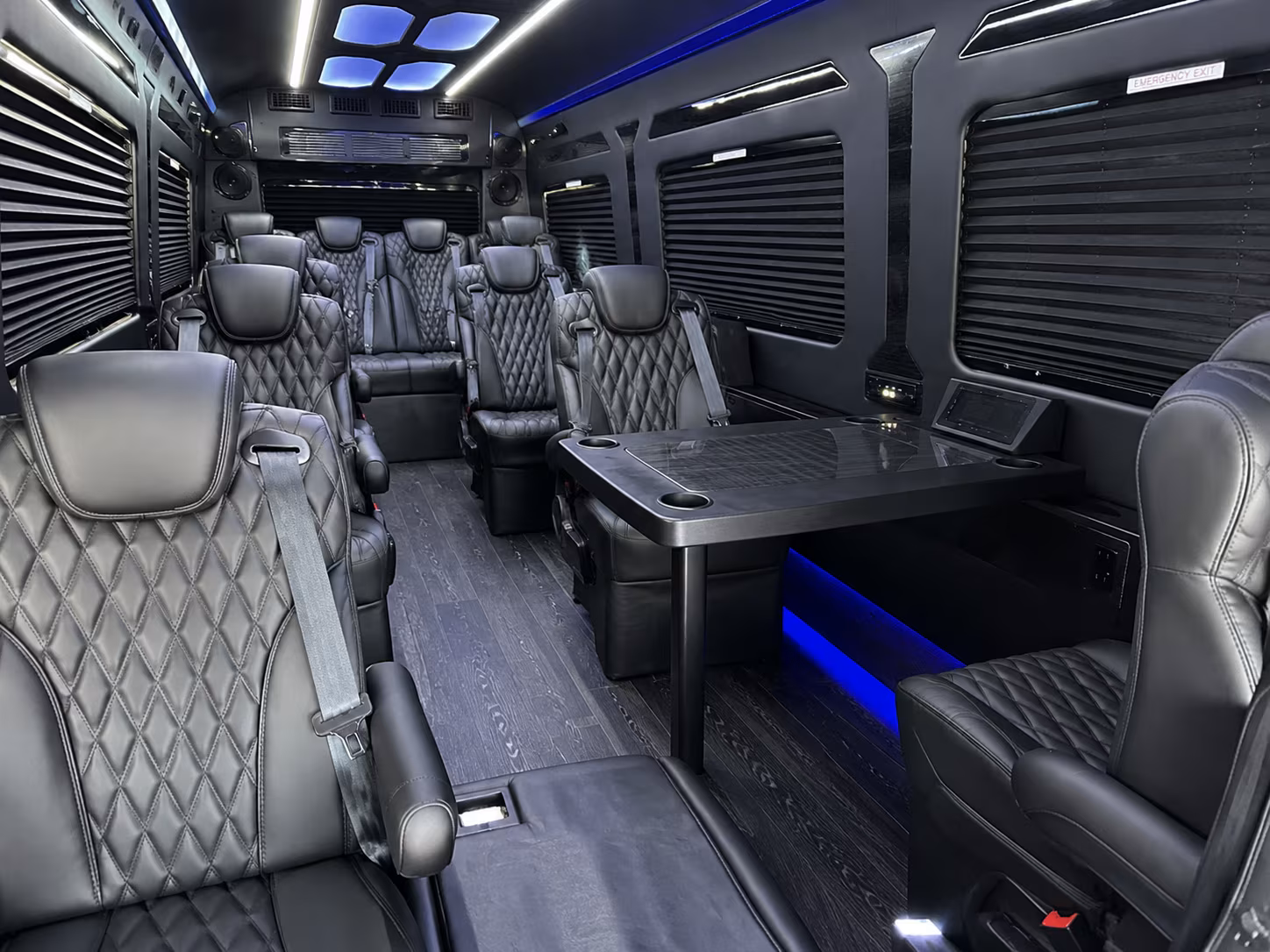 san leandro sprinter van with driver interior