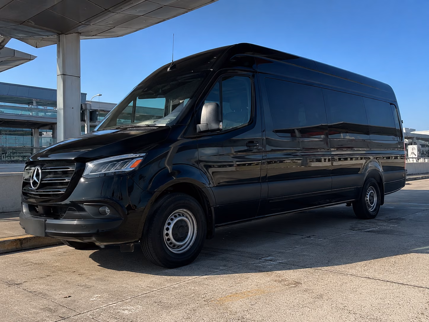 sprinter van with driver